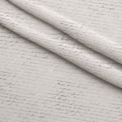 Antique Script Pattern 1 Minky Fabric