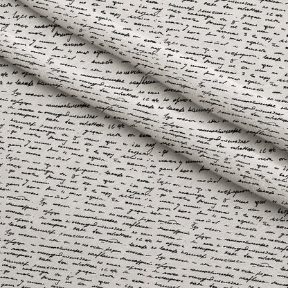 Antique Script Pattern 13 Minky Fabric