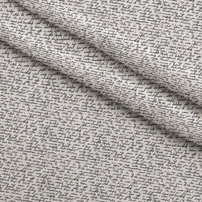 Antique Script Pattern 15 Minky Fabric