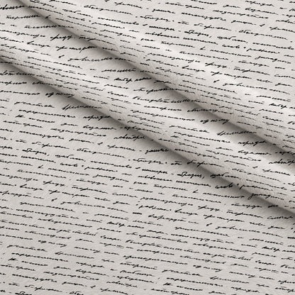Antique Script Pattern 17 Minky Fabric