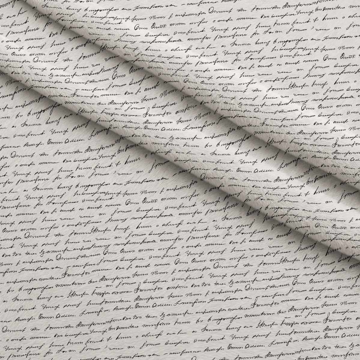 Antique Script Pattern 4 Minky Fabric