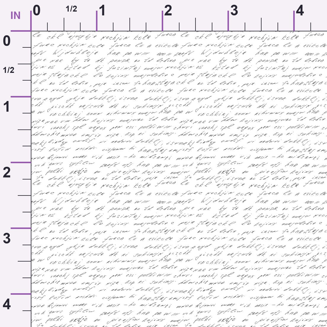 Antique Script Pattern 6 Minky Fabric