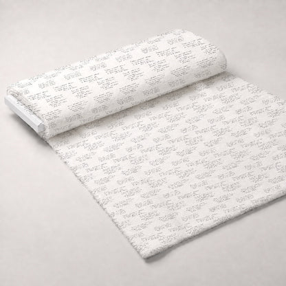 Antique Script Pattern 8 Minky Fabric