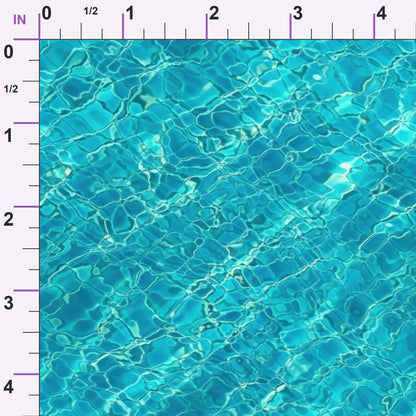 Aqua Currents Pattern 10 Minky Fabric