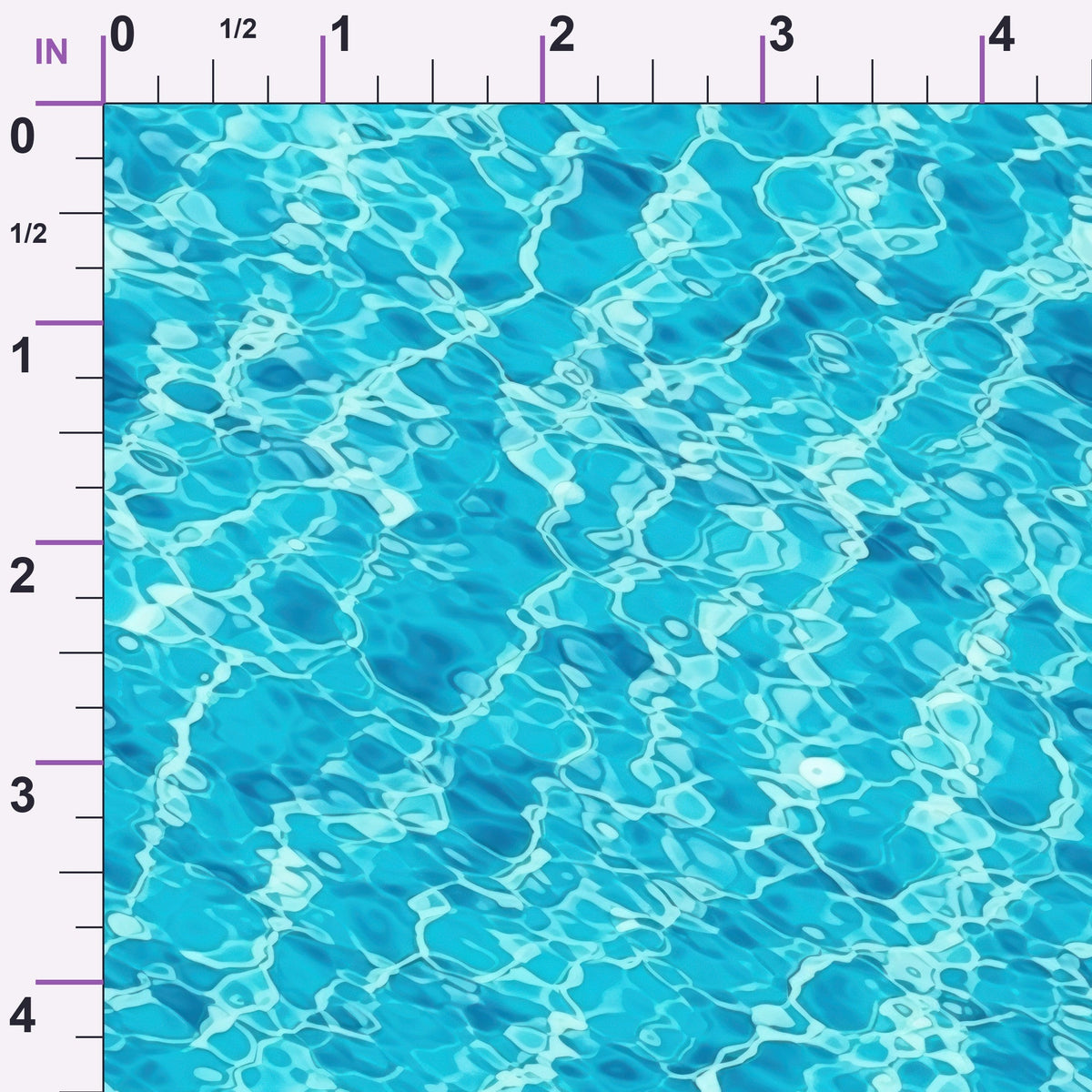 Aqua Currents Pattern 11 Minky Fabric