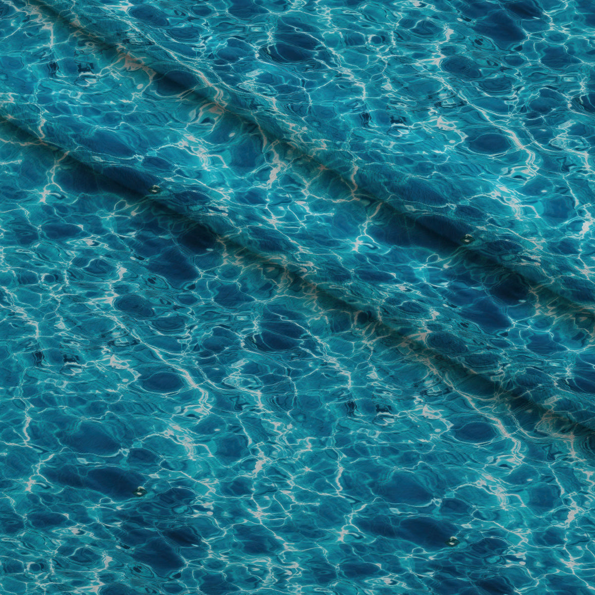 Aqua Currents Pattern 8 Minky Fabric