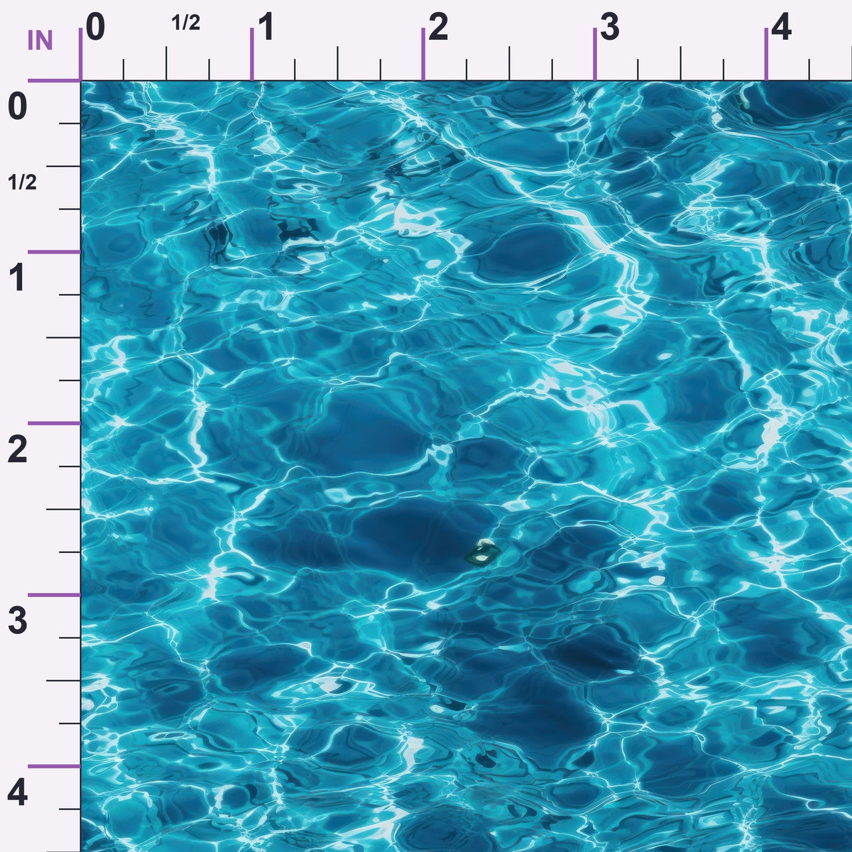 Aqua Currents Pattern 8 Minky Fabric