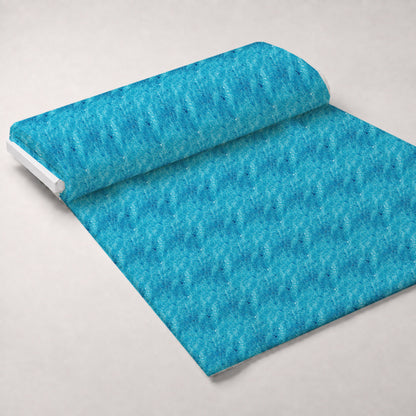 Aqua Currents Pattern 9 Minky Fabric