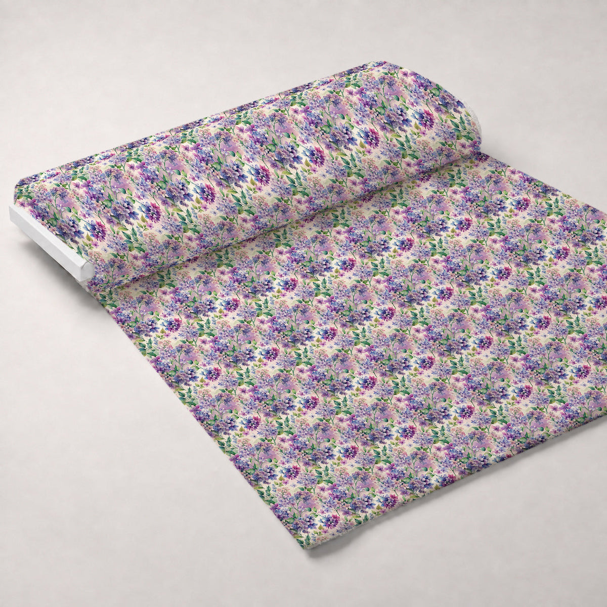 Art Nouveau Lilac Lusters Pattern 1 Minky Fabric