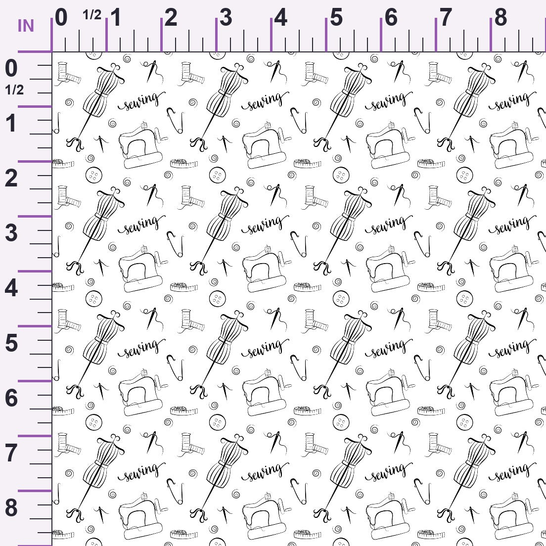 Assorted Sewing Pattern 1 Minky Fabric
