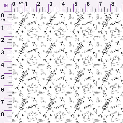 Assorted Sewing Pattern 1 Minky Fabric