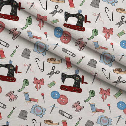 Assorted Sewing Pattern 2 Minky Fabric