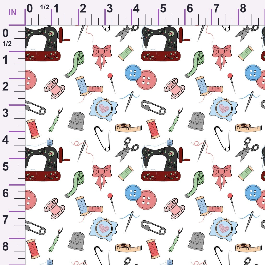 Assorted Sewing Pattern 2 Minky Fabric