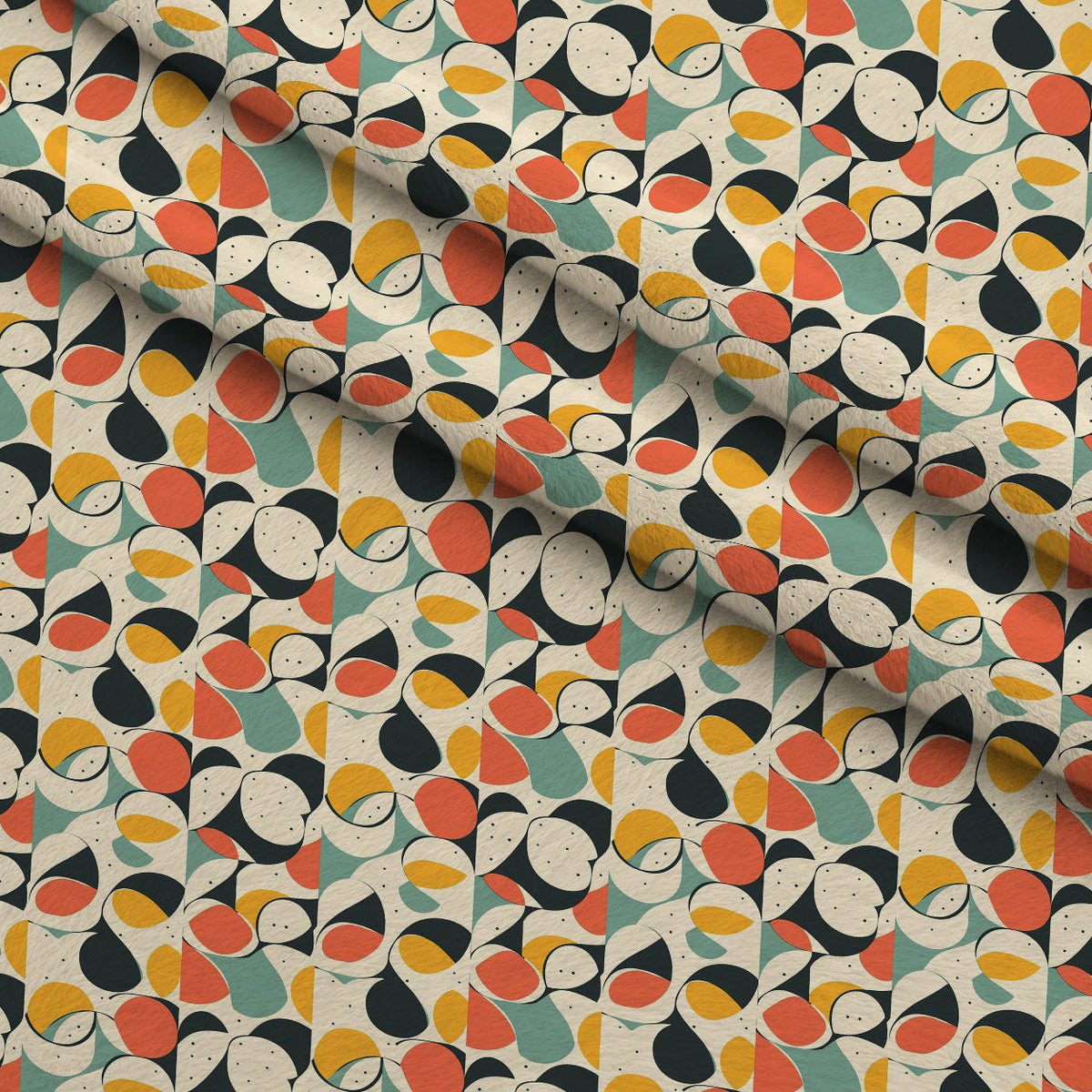 Atomic Diamonds Pattern 1 Minky Fabric