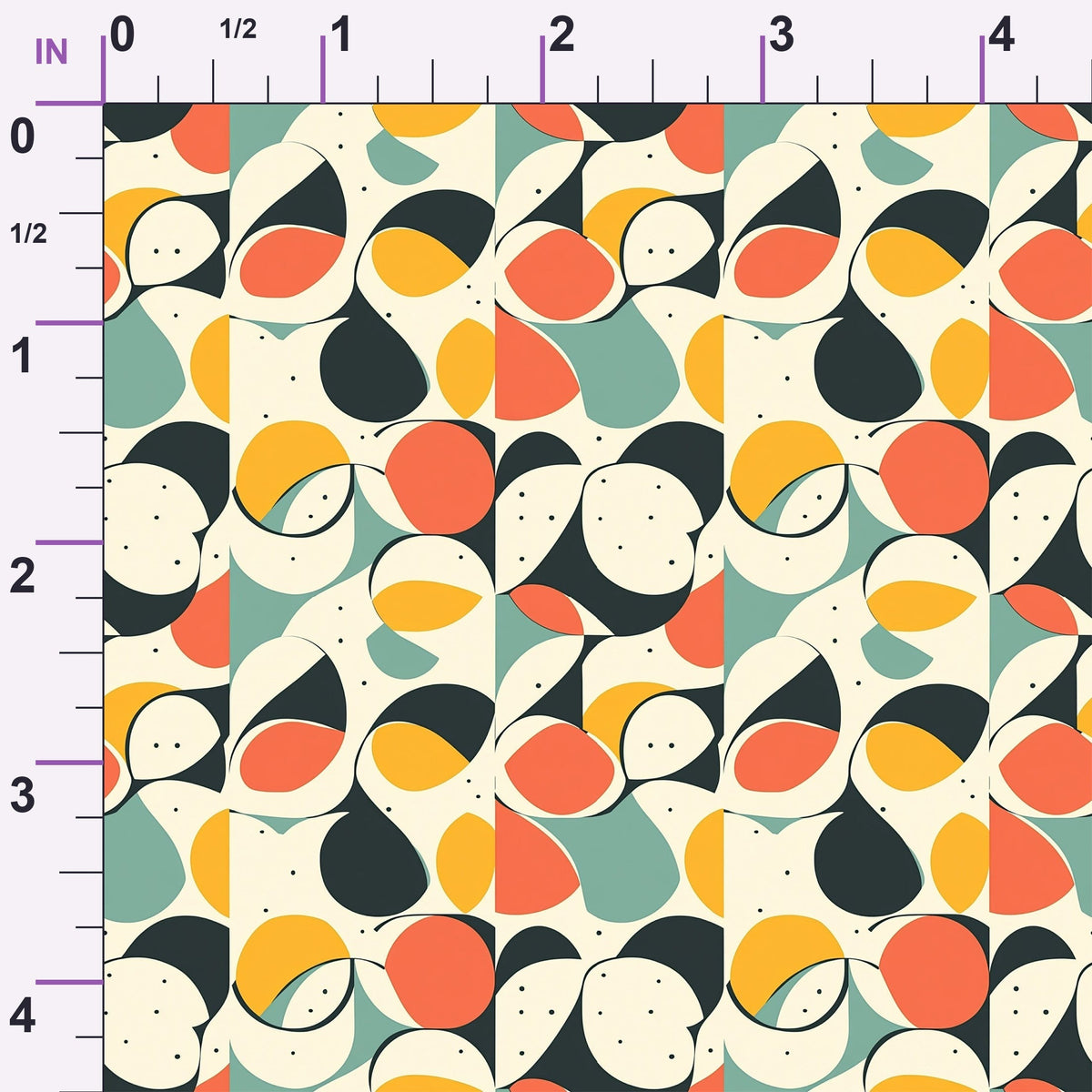 Atomic Diamonds Pattern 1 Minky Fabric