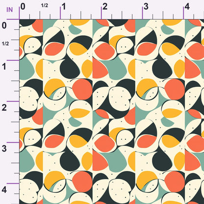 Atomic Diamonds Pattern 1 Minky Fabric
