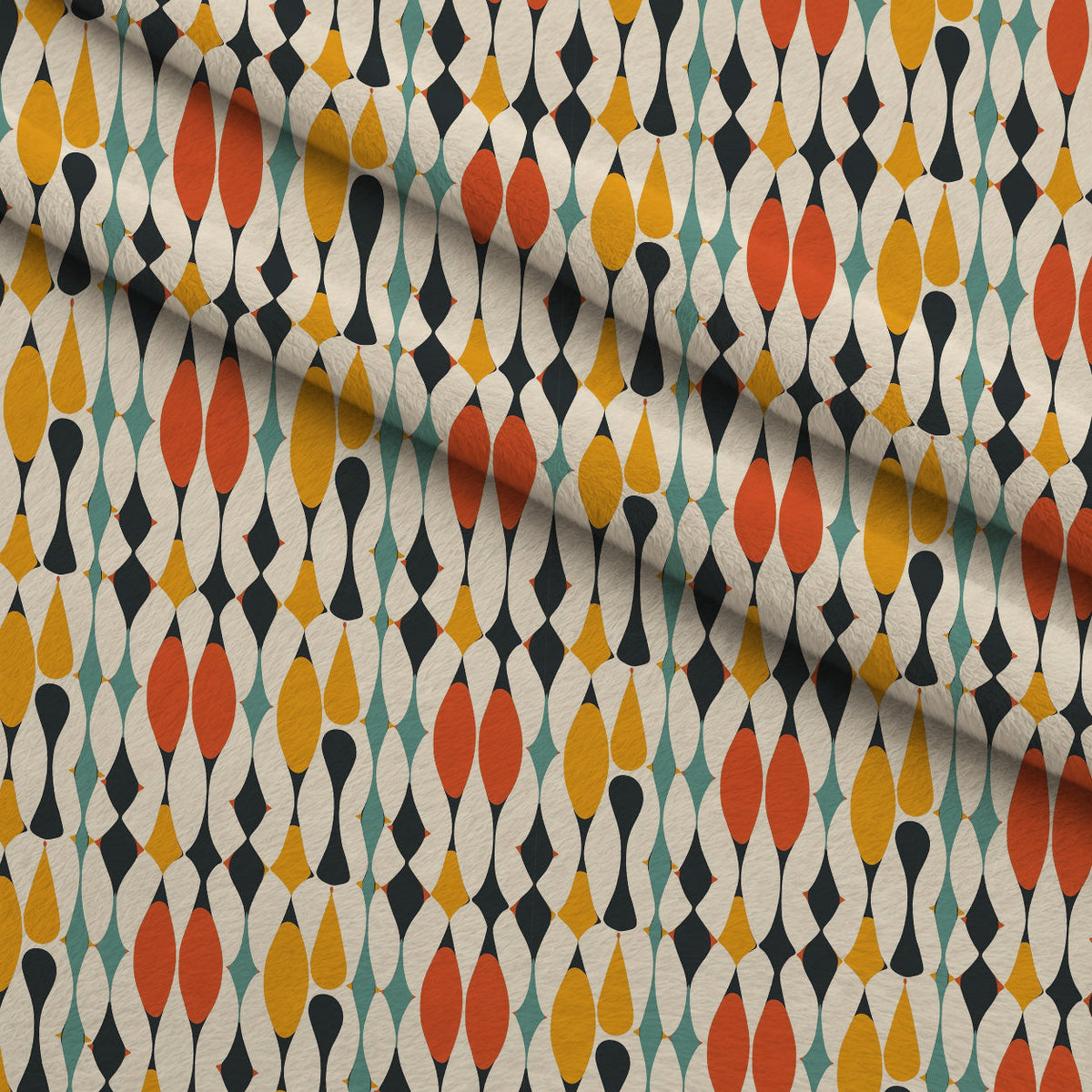 Atomic Diamonds Pattern 10 Minky Fabric