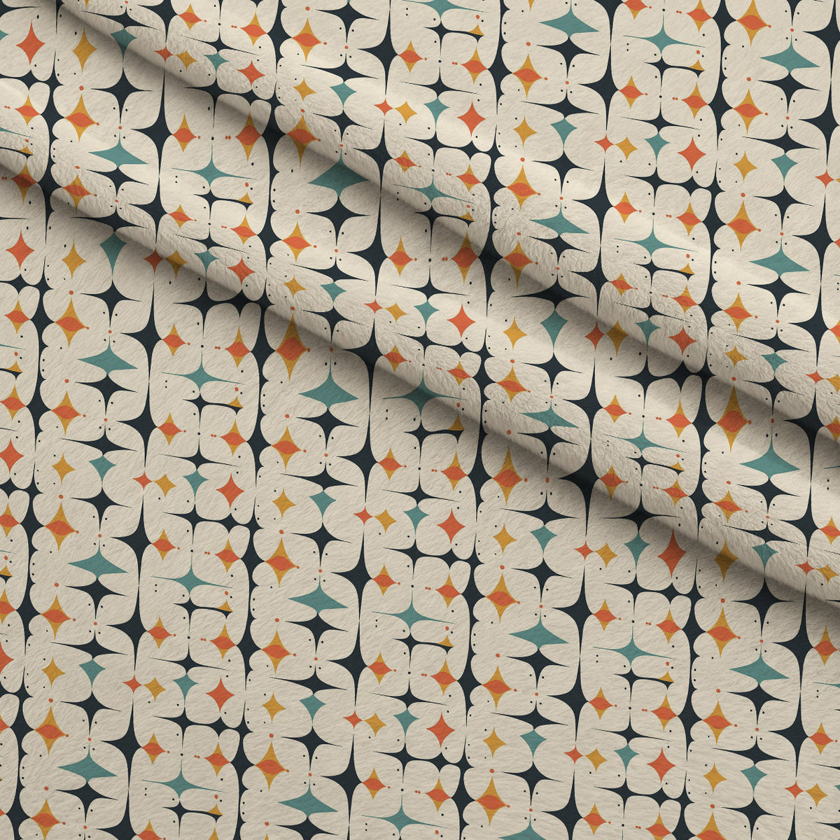 Atomic Diamonds Pattern 11 Minky Fabric
