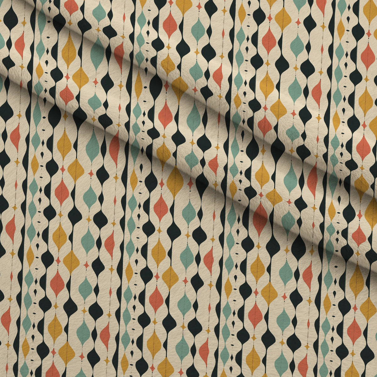 Atomic Diamonds Pattern 12 Minky Fabric