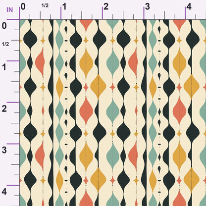 Atomic Diamonds Pattern 12 Minky Fabric