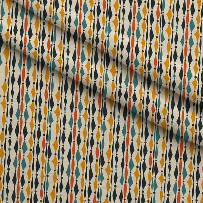 Atomic Diamonds Pattern 3 Minky Fabric