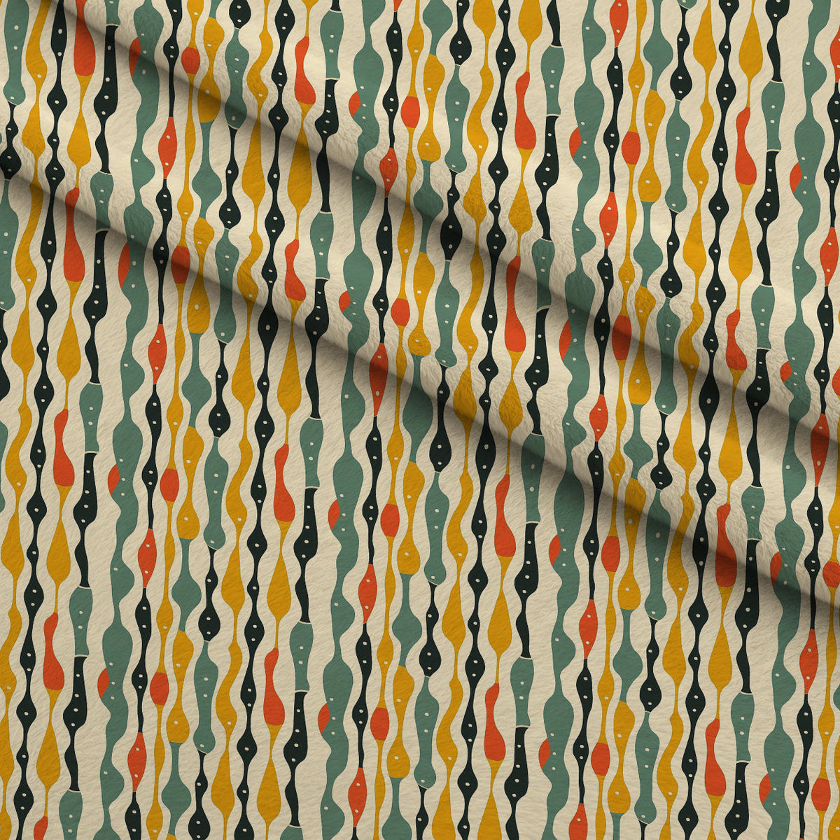Atomic Diamonds Pattern 4 Minky Fabric