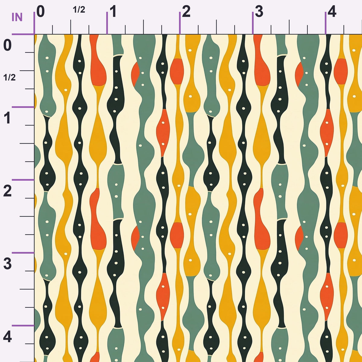 Atomic Diamonds Pattern 4 Minky Fabric
