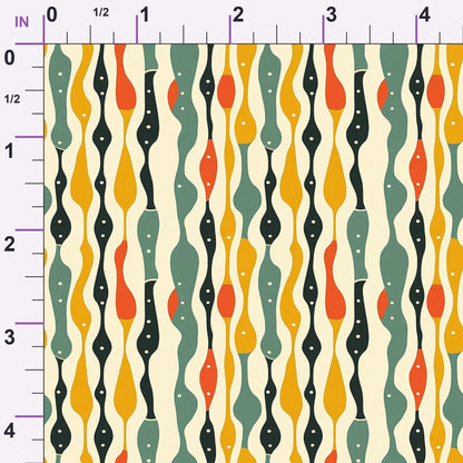 Atomic Diamonds Pattern 4 Minky Fabric