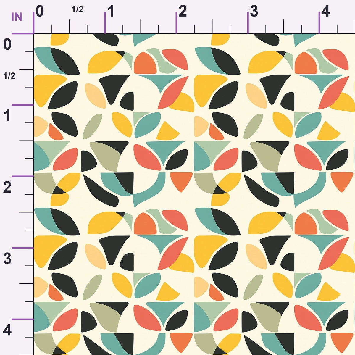 Atomic Diamonds Pattern 5 Minky Fabric