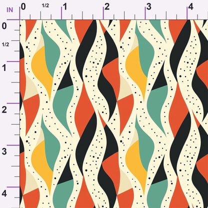 Atomic Diamonds Pattern 6 Minky Fabric