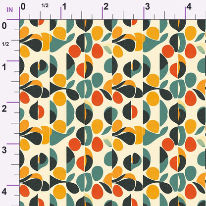Atomic Diamonds Pattern 7 Minky Fabric