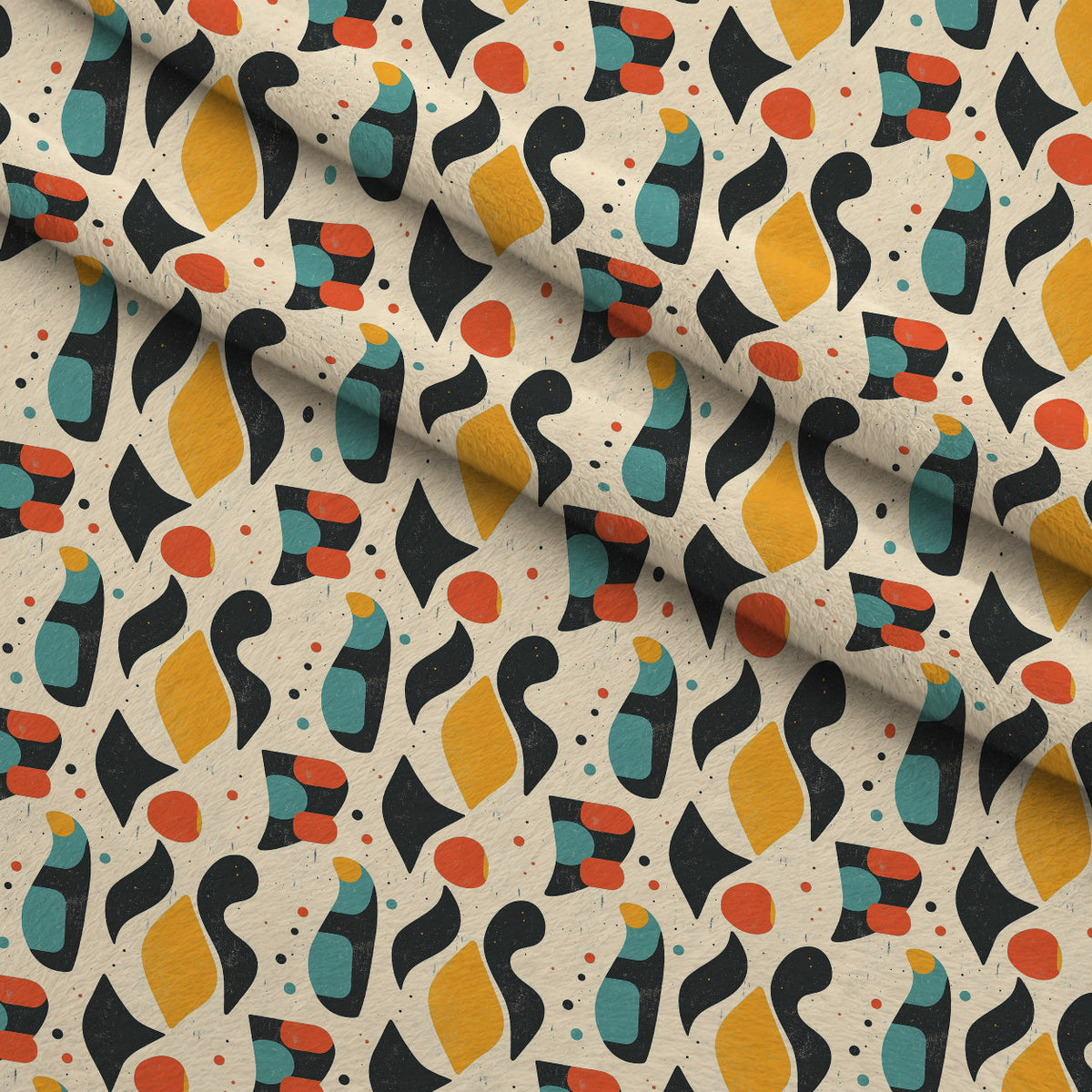 Atomic Diamonds Pattern 9 Minky Fabric
