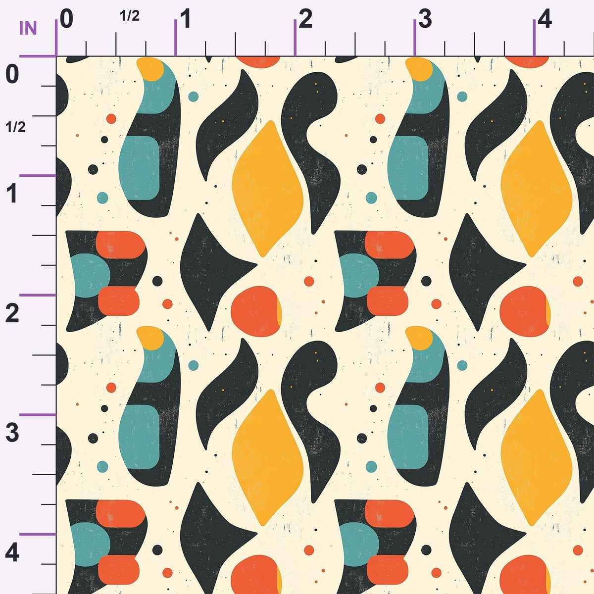 Atomic Diamonds Pattern 9 Minky Fabric