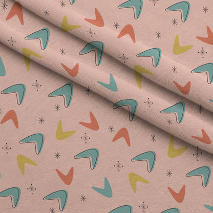 Atomic Lounge Pattern 1 Minky Fabric