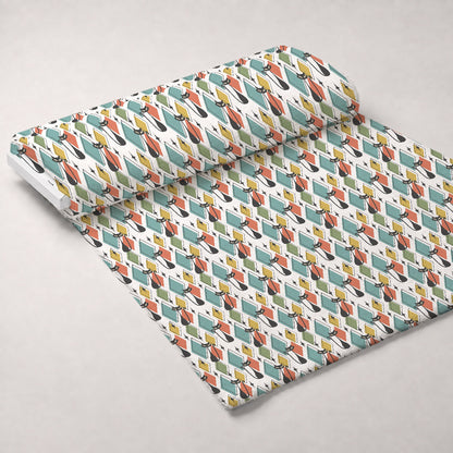 Atomic Lounge Pattern 19 Minky Fabric
