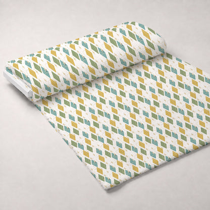 Atomic Lounge Pattern 28 Minky Fabric