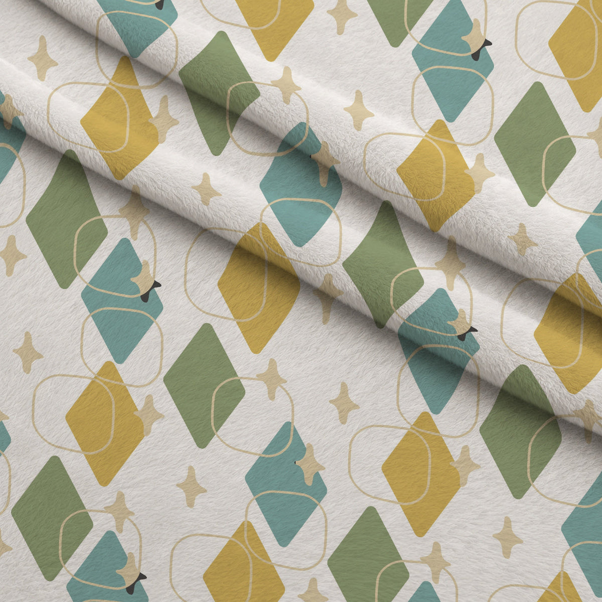 Atomic Lounge Pattern 28 Minky Fabric