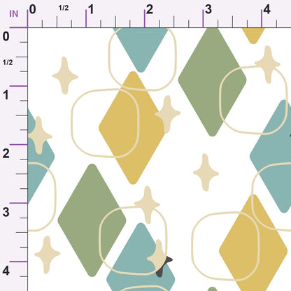 Atomic Lounge Pattern 28 Minky Fabric