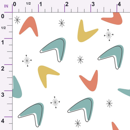 Atomic Lounge Pattern 38 Minky Fabric