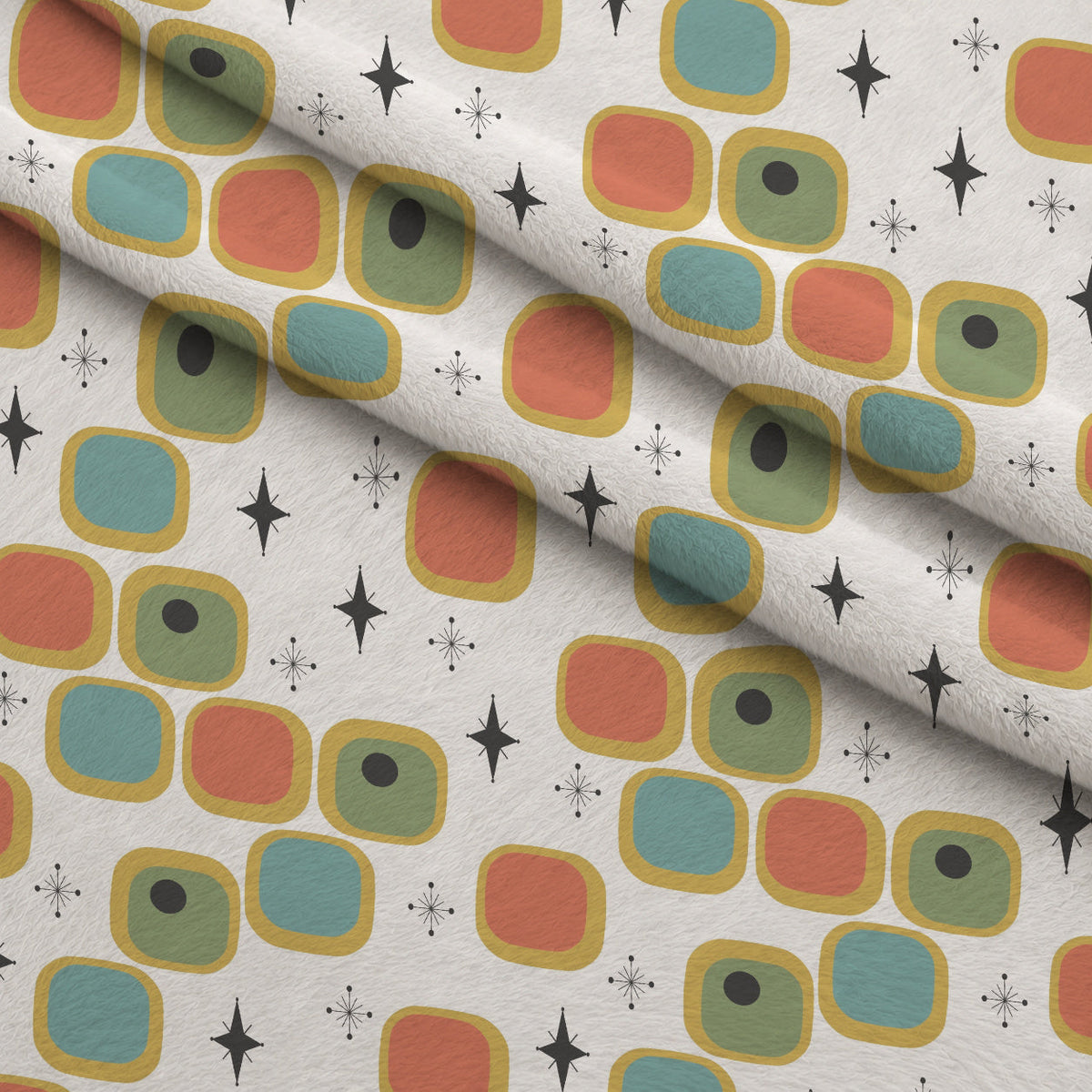 Atomic Lounge Pattern 41 Minky Fabric