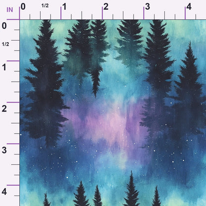 Aurora Pines Pattern 10 Minky Fabric