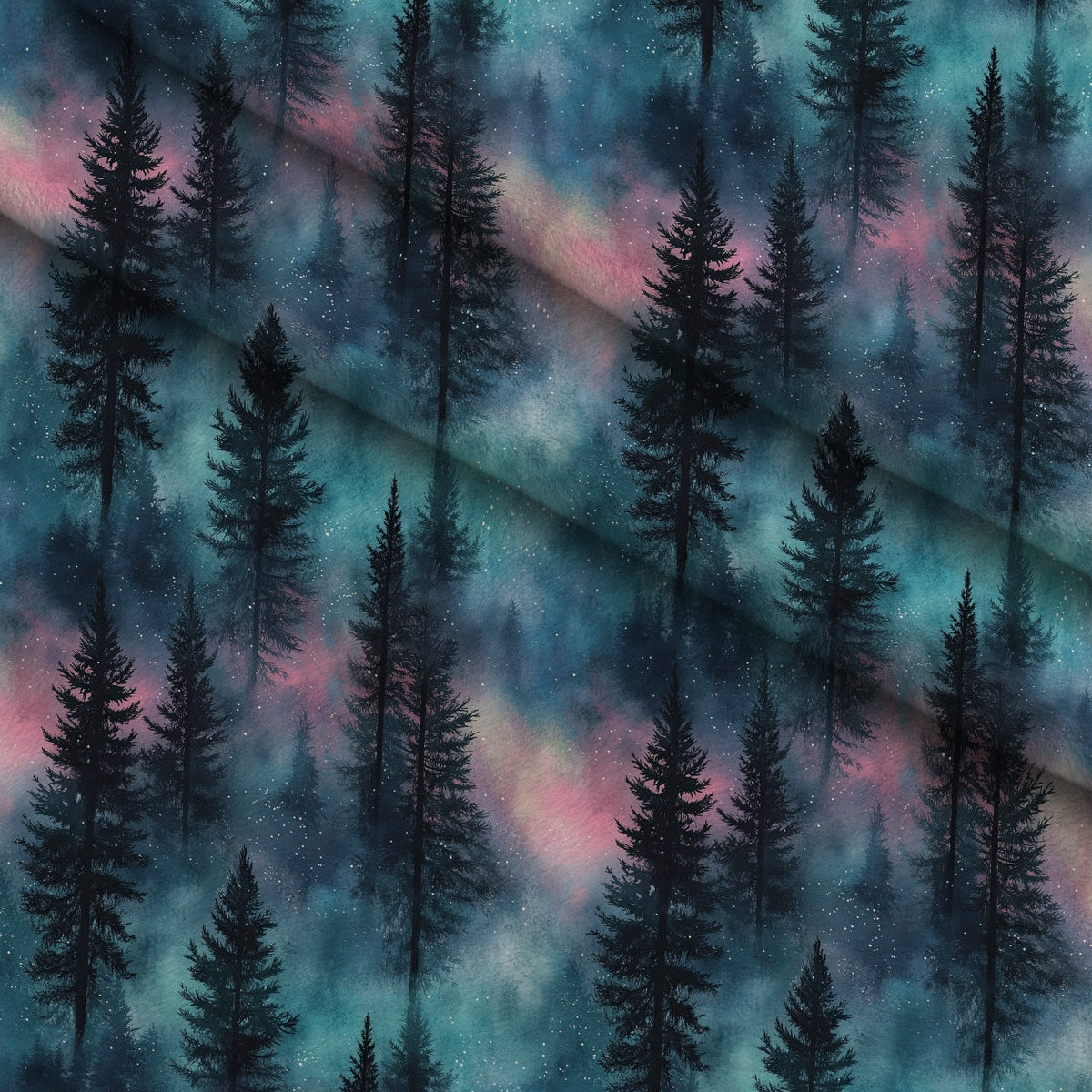 Aurora Pines Pattern 11 Minky Fabric