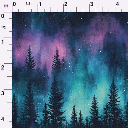 Aurora Pines Pattern 12 Minky Fabric