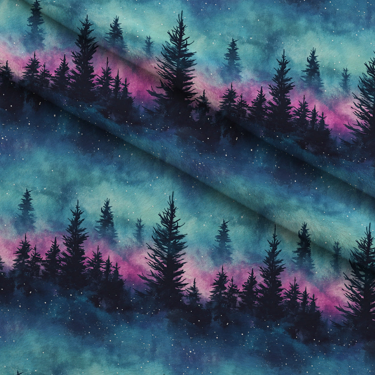 Aurora Pines Pattern 13 Minky Fabric