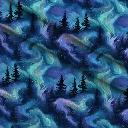 Aurora Pines Pattern 14 Minky Fabric