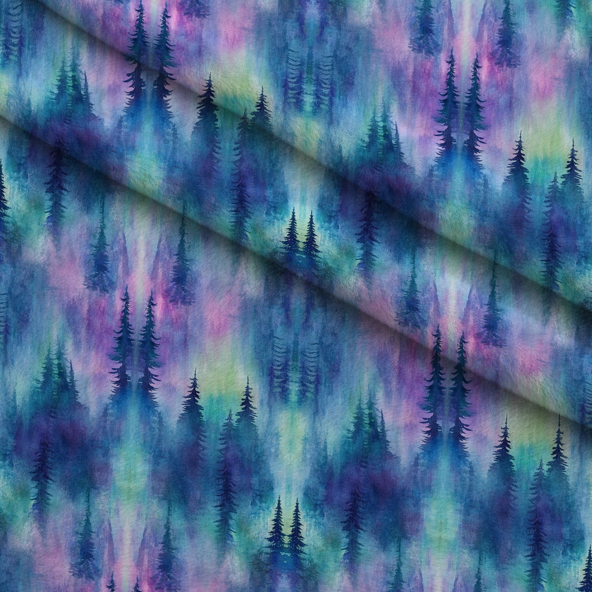 Aurora Pines Pattern 15 Minky Fabric