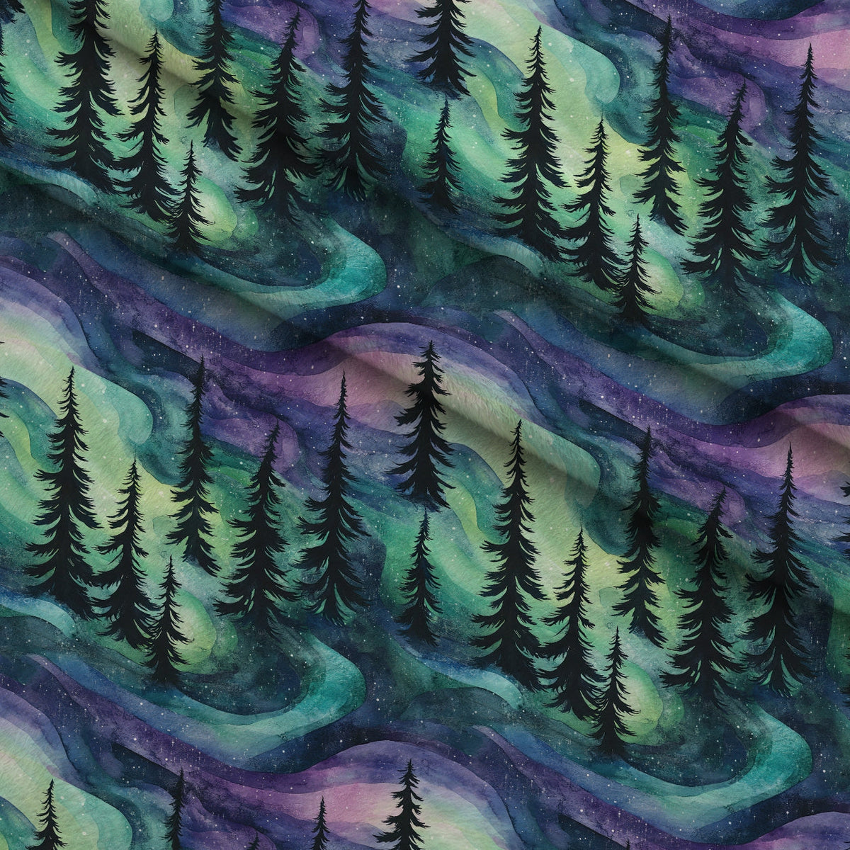 Aurora Pines Pattern 16 Minky Fabric