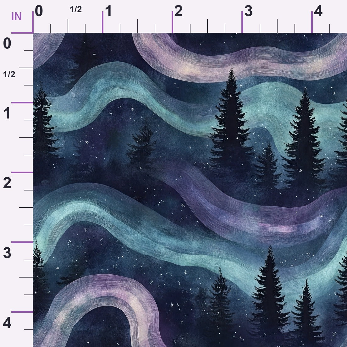 Aurora Pines Pattern 17 Minky Fabric
