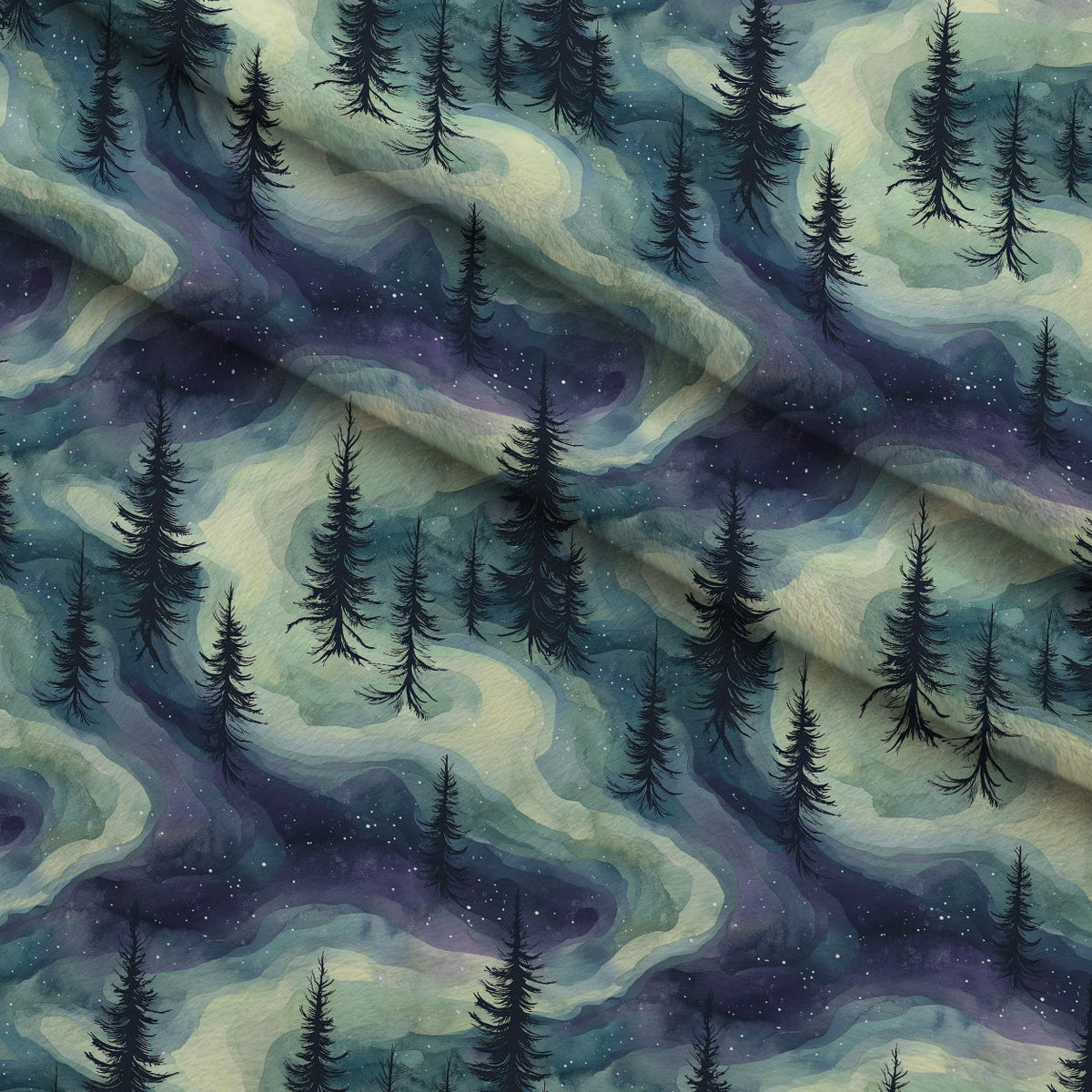 Aurora Pines Pattern 18 Minky Fabric
