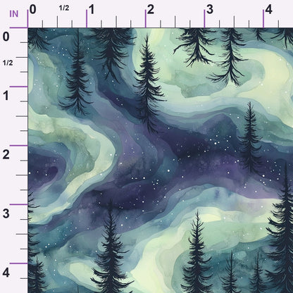 Aurora Pines Pattern 18 Minky Fabric